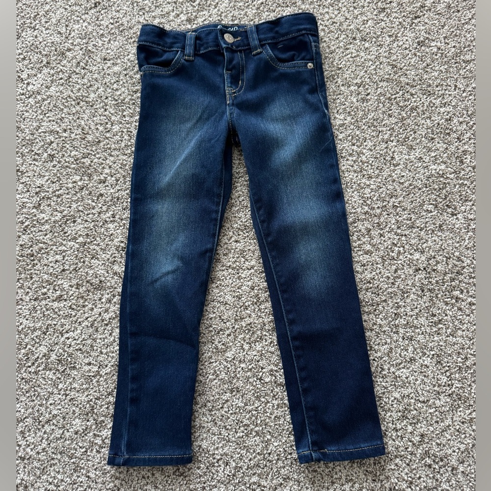 Cat & Jack Ultimate Stretch Jeggings - Dark Blue
